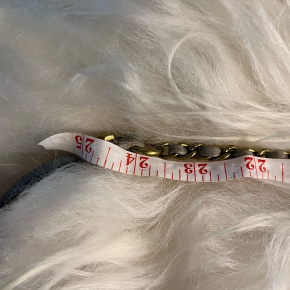 OrYANY Tailor color block cross body clutch. Grey/white - Picture 8 of 8